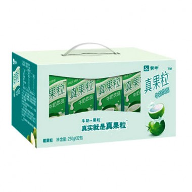 蒙牛真果粒椰果(250g*12)（箱)